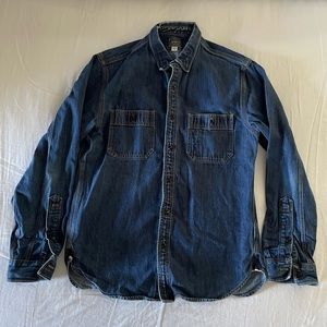 J Crew Cotton Chambray Shirt